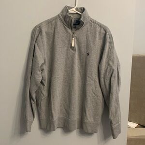Grey Ralph Lauren 1/4 zip
